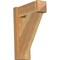 Ekena Millwork Traditional Rough Sawn Arts and Crafts Outlooker, Western Red Cedar, 6"W x 16"D x 20"H OUT06X16X20TRA03RWR - alternate 1